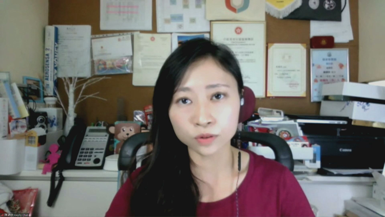 陳穎欣強(qiáng)烈譴責(zé)美議員妄圖恫嚇維護(hù)國(guó)安特區(qū)人員