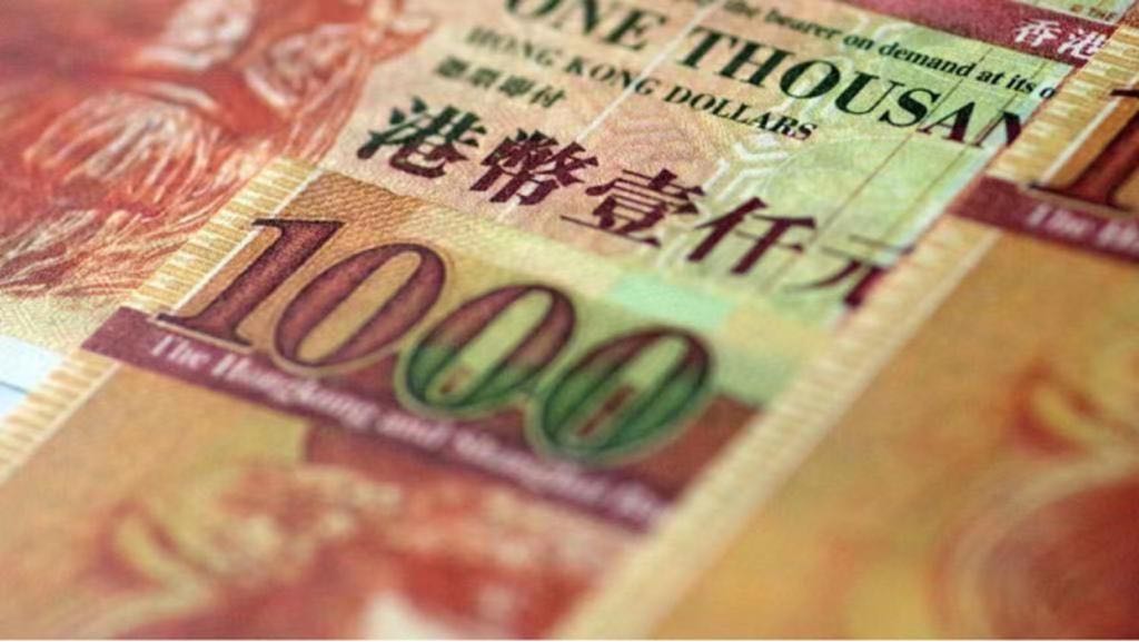 港元拆息個(gè)別發(fā)展  一個(gè)月拆息跌至4.83792厘