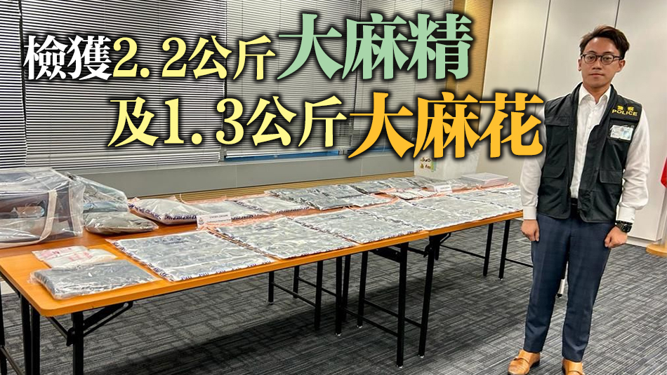 警方油麻地拘巴籍男子 檢值43萬(wàn)元大麻毒品