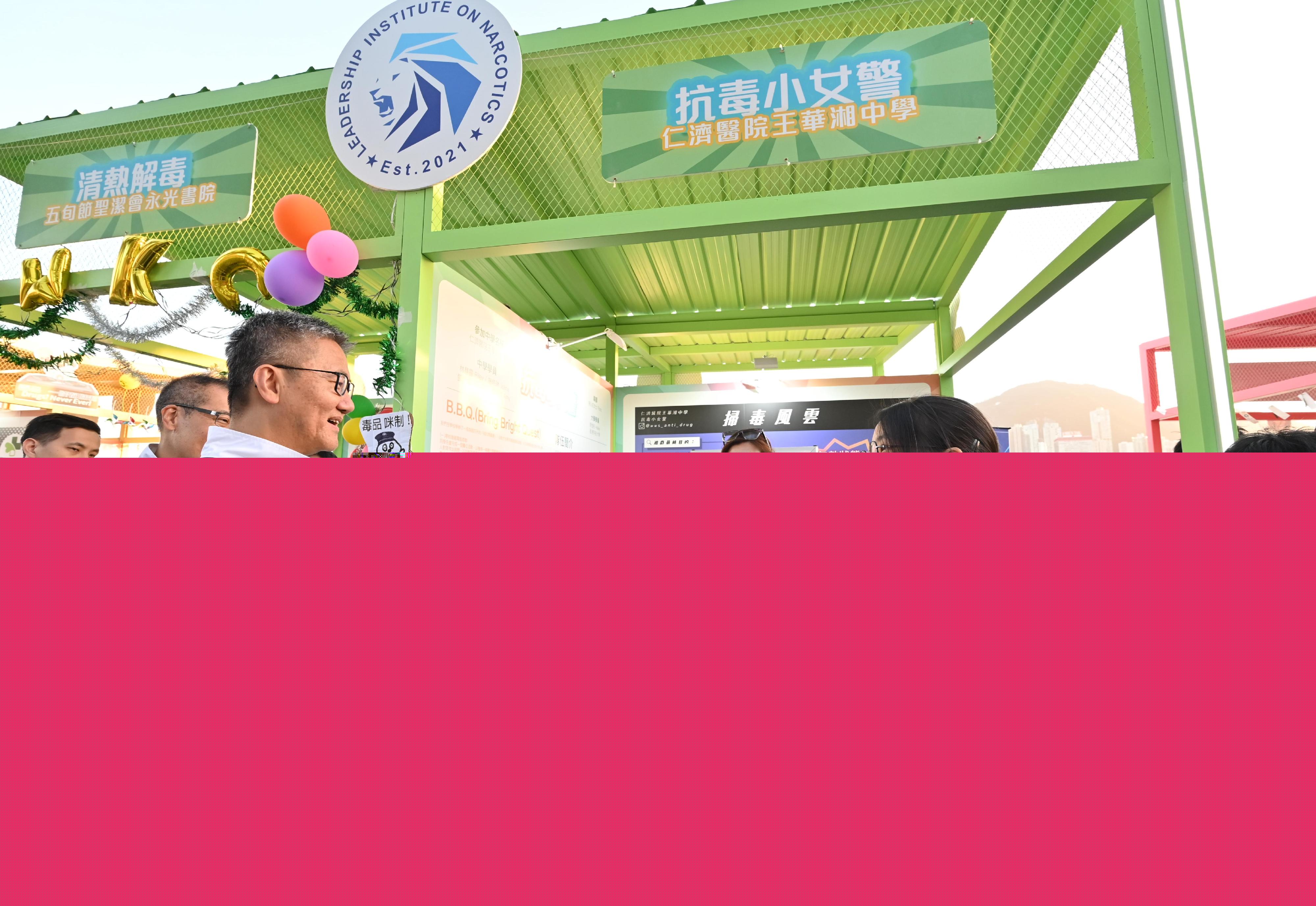 蕭澤頤：今年首三季青少年涉毒罪行人數(shù)為10年來新低