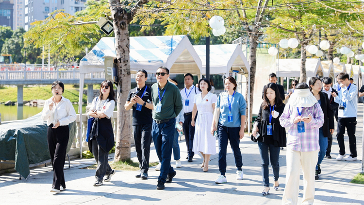 粵港澳大灣區(qū)主流媒體到深圳寶安調(diào)研採風