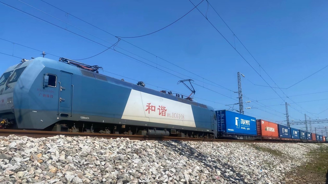 大灣區(qū)中老國際貨運(yùn)列車兩年運(yùn)貨逾6萬噸