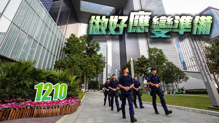 區(qū)選投票日警方多區(qū)高姿態(tài)巡邏反恐 確保選舉安全順利進行
