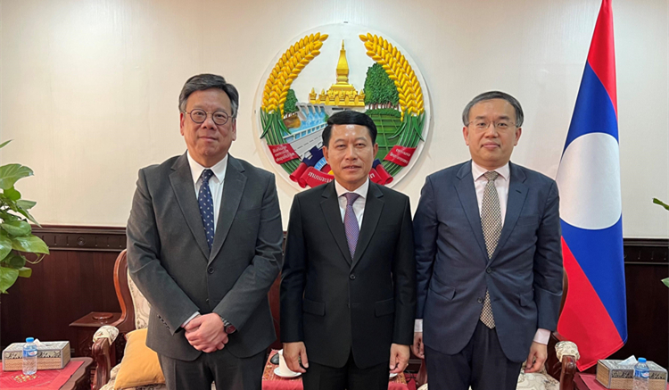 許正宇及丘應(yīng)樺訪(fǎng)老撾晤政商界代表　冀建立夥伴關(guān)係