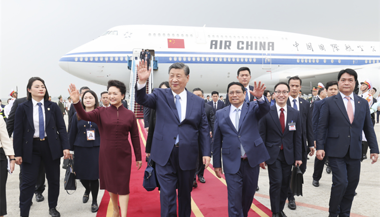 習(xí)近平同越共中央總書記阮富仲舉行會(huì)談