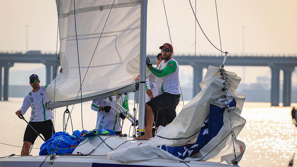 2023世界帆船對抗巡迴賽深圳·寶安總決賽召開船長會議 12支頂級船隊(duì)衝擊最高榮譽(yù)