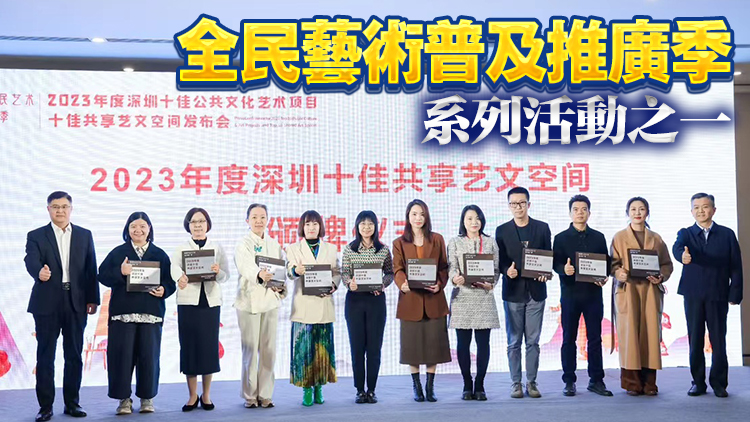 2023年度深圳十佳公共文化藝術(shù)項(xiàng)目、十佳共享藝文空間評(píng)選結(jié)果揭曉