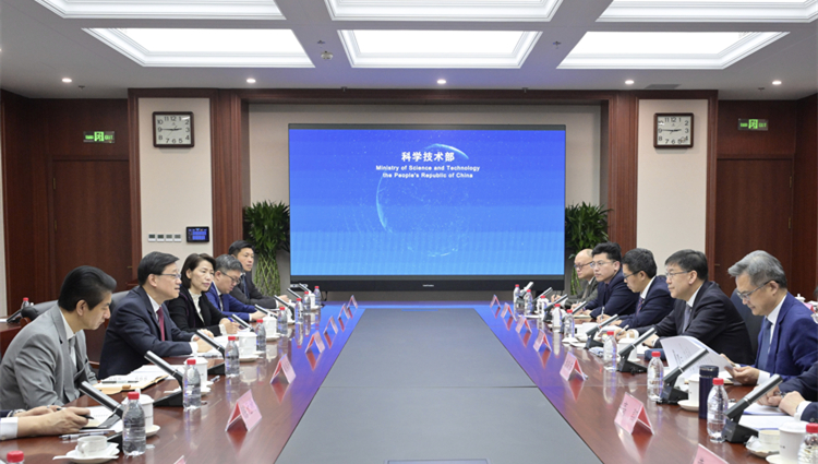 李家超繼續(xù)訪京行程  拜訪國家科技部及文旅部