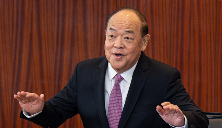 澳門特首賀一誠(chéng)：是否參選連任仍未列入安排