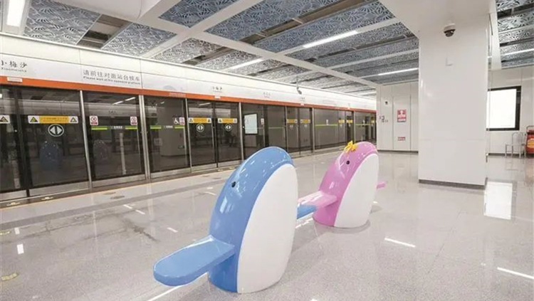 出大梅沙站就到海邊了！地鐵8號(hào)線二期新線即將開通