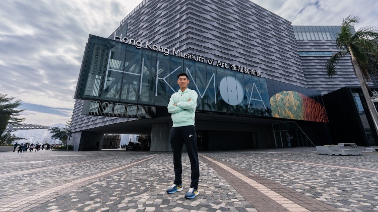 中銀香港網(wǎng)球賽周日開(kāi)打 商竣程到香港藝術(shù)館「打卡」