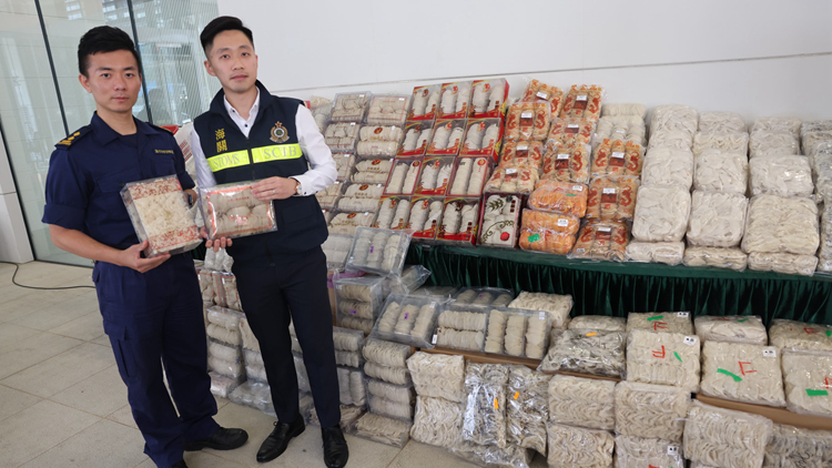 海關(guān)破歷來(lái)最大宗走私燕窩案 檢值950萬(wàn)貨品 拘捕1人