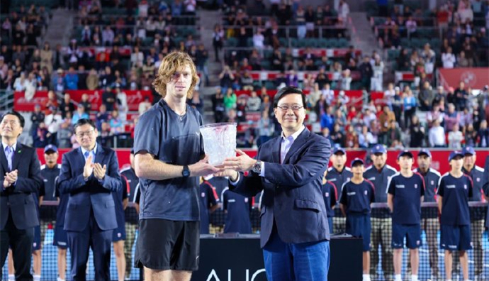 香港網(wǎng)球公開賽一連8天維園舉行  李家超：樂見多項(xiàng)國(guó)際盛事重臨香港