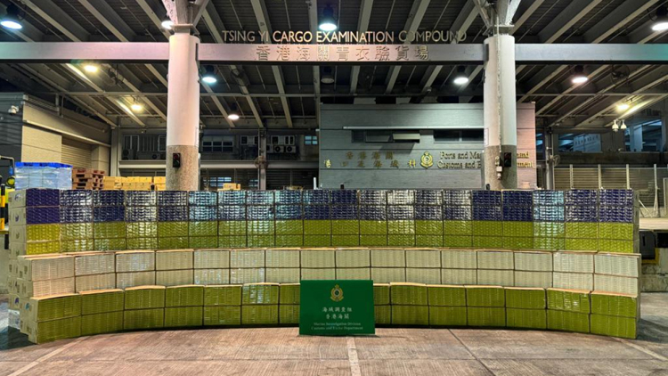 水警海關(guān)聯(lián)合行動 檢約2200萬元私煙及電油