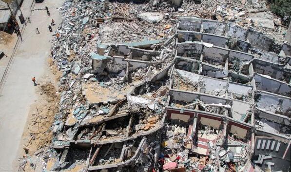 加沙一聯(lián)合國(guó)設(shè)施遇襲致80多人死傷