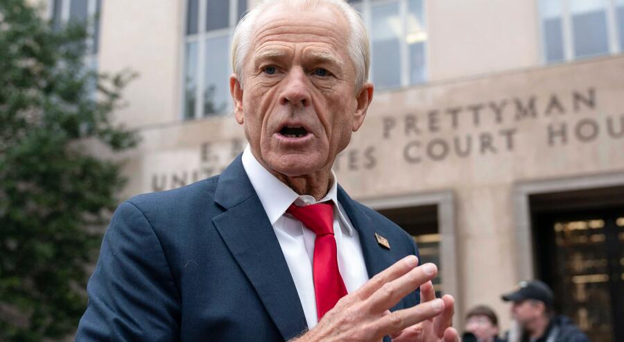 美國前總統(tǒng)特朗普顧問納瓦羅被判四個月監(jiān)禁