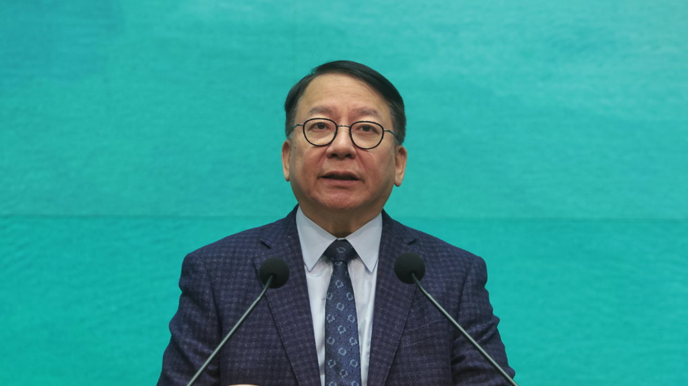 陳國基：竭誠帶領(lǐng)各決策局及部門做好23條立法工作