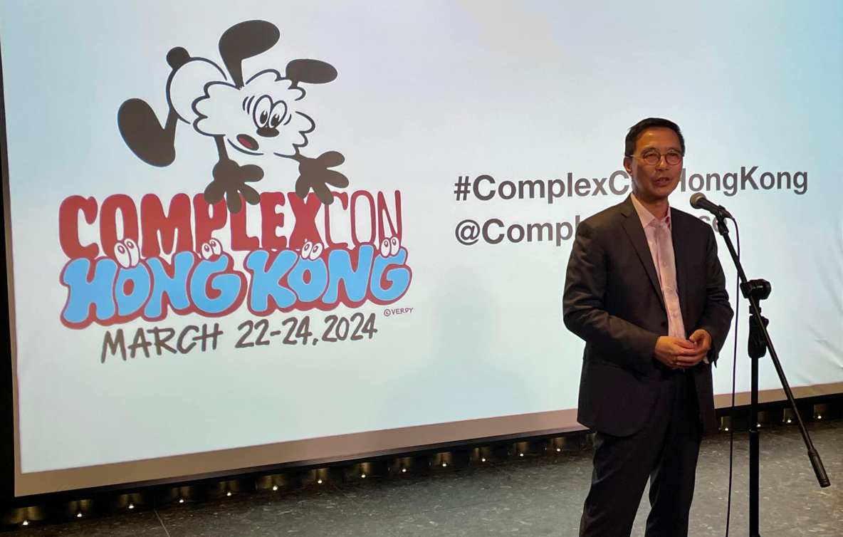 ComplexCon將首度來(lái)港 楊潤(rùn)雄：有助推動(dòng)盛事經(jīng)濟(jì)