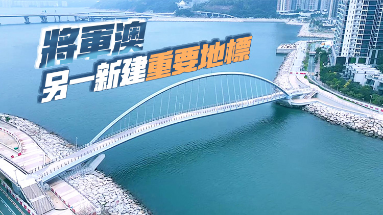 有片丨將軍澳海濱南橋2月2日啟用 設(shè)觀景臺(tái)供市民賞美景