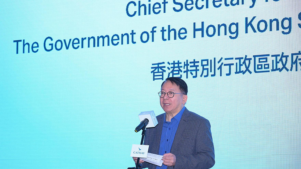 「共創(chuàng)明Teen」國泰舉辦航空體驗開放日 陳國基：政商民同心同德扶持學(xué)員