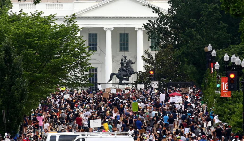 【商報(bào)圖說】示威原因是無限嗎？美國人如是看