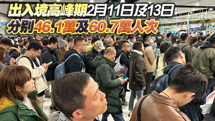 農(nóng)曆新年假期料逾750萬人次進(jìn)出香港 羅湖落馬洲及港珠澳大橋口岸非常繁忙