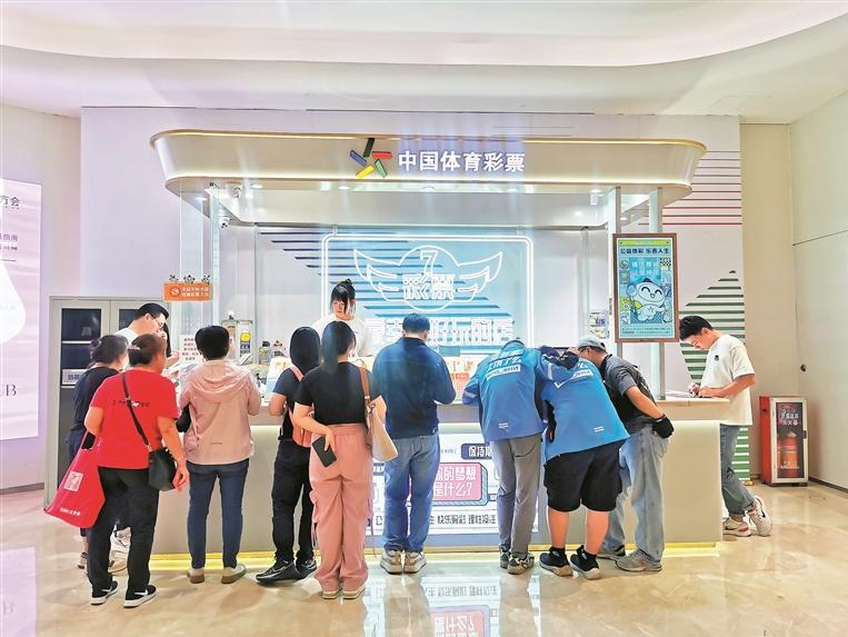 深圳體彩銷售全面恢復營業(yè) 迎接龍年好彩頭