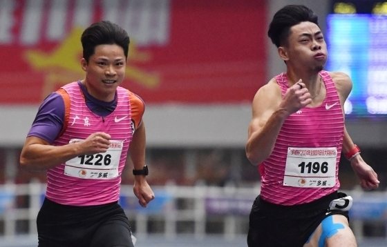 中國(guó)短跑名將蘇炳添成都復(fù)出獲亞軍