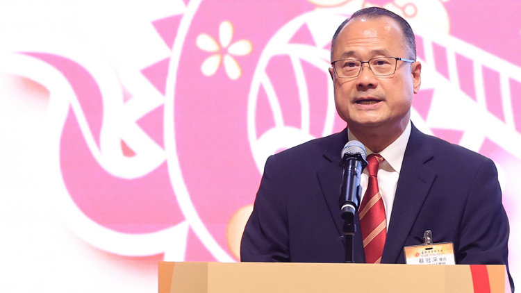 蔡冠深：中總全力支持特區(qū)政府盡快完成23條立法工作