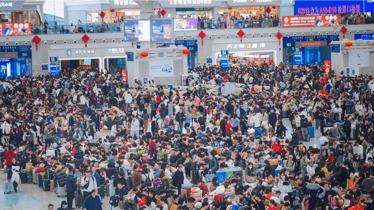 最火爆春運(yùn)！今年春運(yùn)廣鐵累計(jì)到發(fā)旅客近1.4億人次