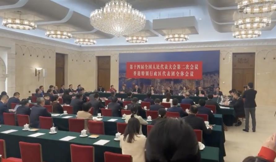 直播回放丨十四屆全國人大二次會(huì)議 香港代表團(tuán)全體會(huì)議 