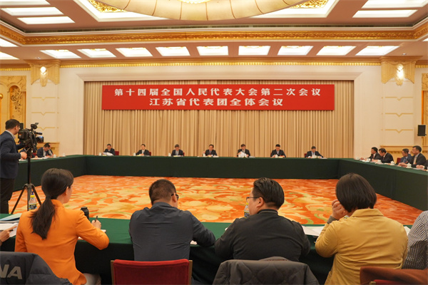 江蘇代表團(tuán)：勇挑大樑 書寫高質(zhì)量發(fā)展新答卷