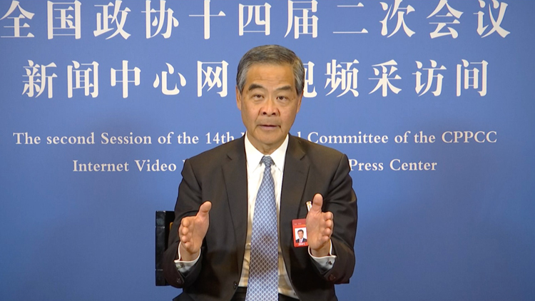 大談香港在國(guó)家發(fā)展「新質(zhì)生產(chǎn)力」獨(dú)特優(yōu)勢(shì) 梁振英：可助力好產(chǎn)品以好價(jià)錢賣到國(guó)際更大市場(chǎng)