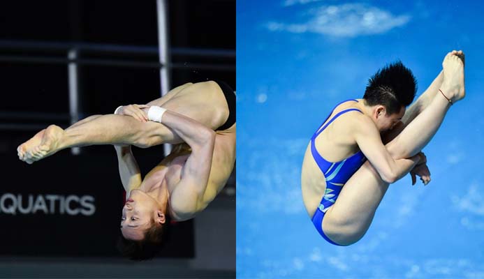 跳水世界盃：陳藝文、練俊傑奪冠