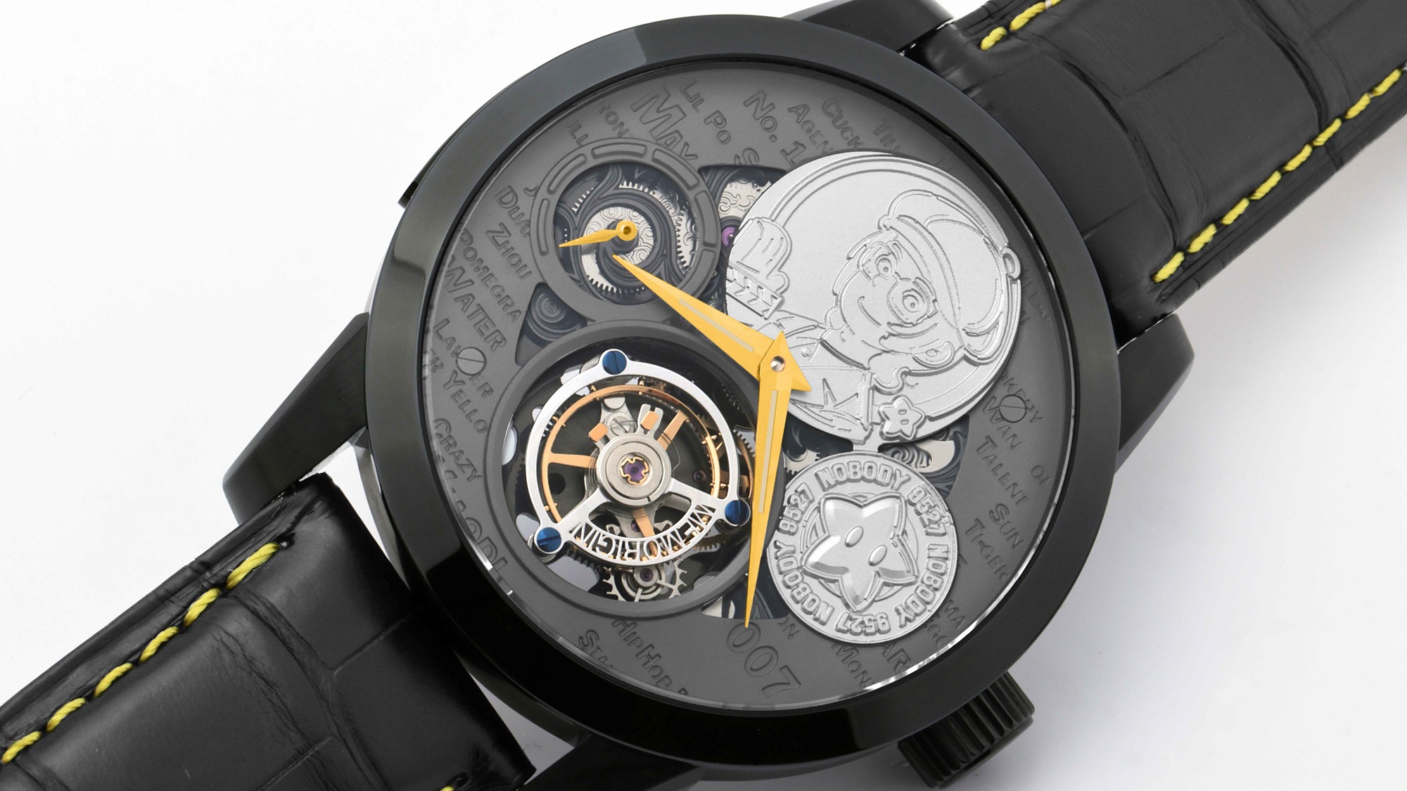 【時(shí)尚】周星馳NFT項(xiàng)目 推出陀飛輪聯(lián)乘腕表