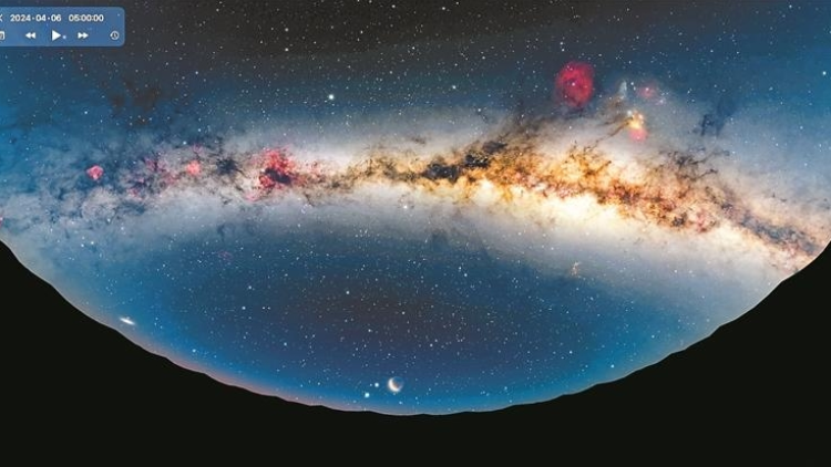 清明假期深圳地區(qū)可見(jiàn)「銀河之眼」天象