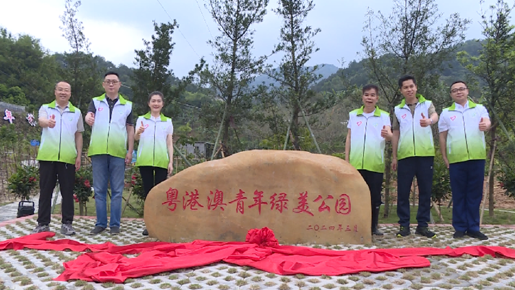 粵港澳青年綠美公園在雲(yún)浮落成