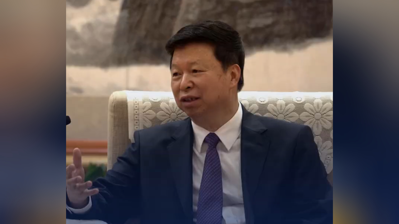 有片丨宋濤會(huì)見馬英九一行：希望臺(tái)青朋友們用心去感受作為一個(gè)中國(guó)人和民族復(fù)興的自豪感