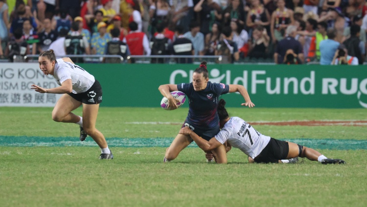 圖集｜【香港七欖】女隊輕取美國 男隊擊敗法國 新西蘭包辦銀盃孖寶成功衛(wèi)冕