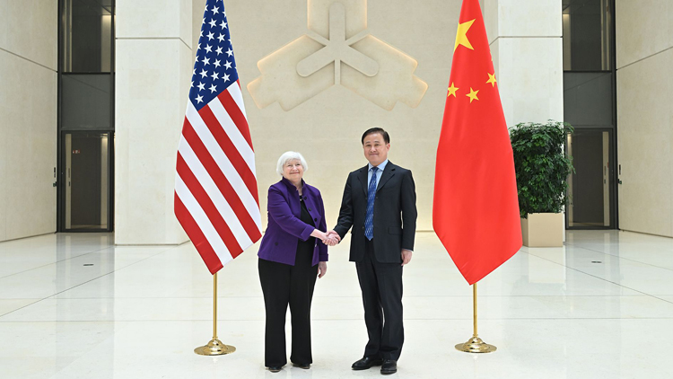 中國人民銀行行長潘功勝會(huì)見美國財(cái)政部長耶倫