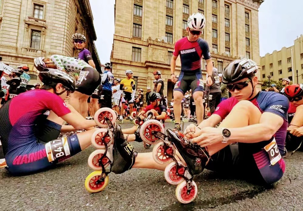 亞洲首創(chuàng)！「輪滑+路跑」黃浦馬拉鬆開賽