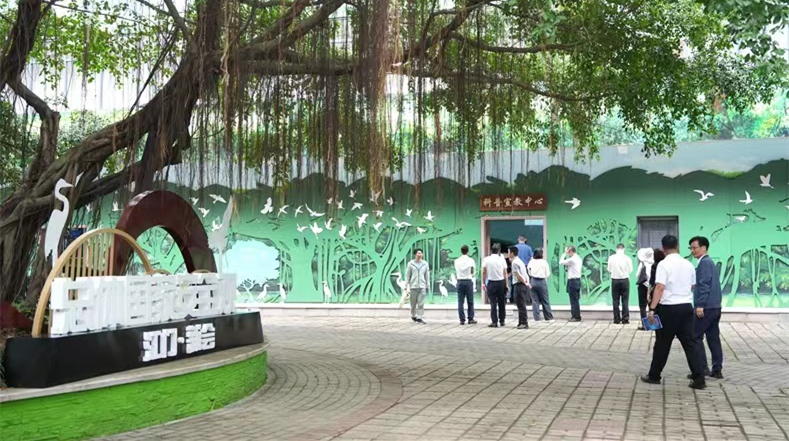 廣東江門創(chuàng)新開展國安教育  開闢海上流動課堂 小鳥天堂寓教於樂