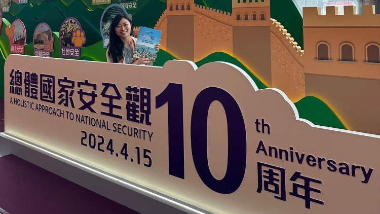 陳穎欣：堅(jiān)定維護(hù)國(guó)家安全 護(hù)航香港高質(zhì)量發(fā)展