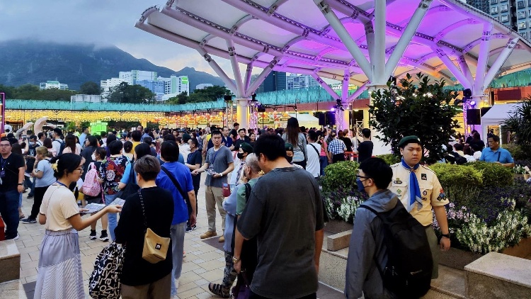 一連三晚「夜屯園」反應(yīng)熱烈 共錄得12萬(wàn)人參與