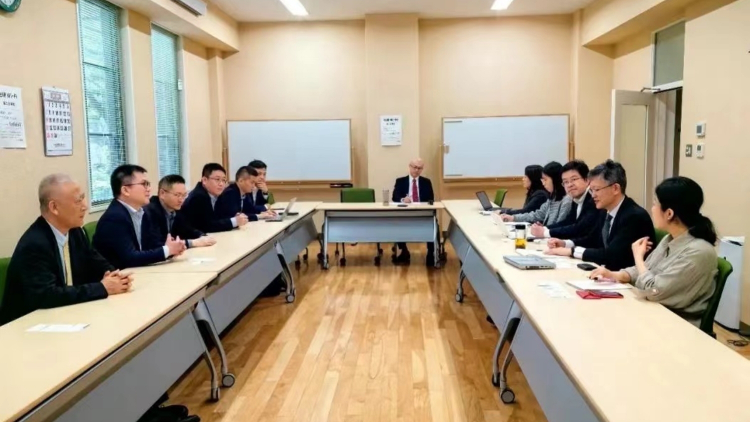 前海經(jīng)貿(mào)交流代表團走進日本