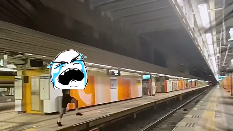 有片｜【短頻快評(píng)】觸目驚心！港男地鐵月臺(tái)「飛越」路軌