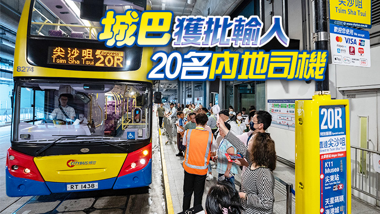 運輸署澄清：城巴輸入司機只限非專營巴士服務 會加強監(jiān)察