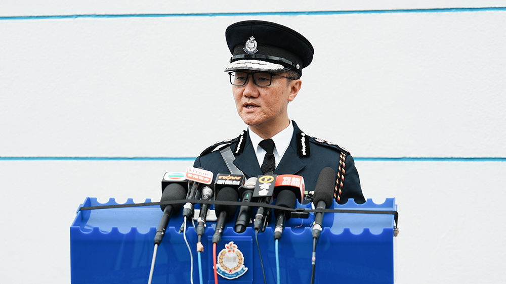 蕭澤頤：警隊(duì)投考人數(shù)上升近五成 下月將到廣東福建招募