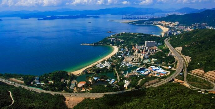 關於鹽田區(qū)小梅沙片區(qū)道路檢測工程施工期間調整交通組織的通告