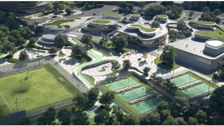 新地：SPORTS PARK  預(yù)計(jì)6月底開(kāi)始試運(yùn)